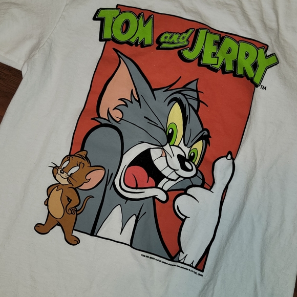 Tom & Jerry men's short sleeve graphic shirt - Picture 2 of 5